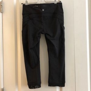 Lululemon running crop leggings